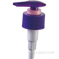 Plastic lotion flespomp draaivergrendeling Eenvoudig vergrendeling met gouden aluminium